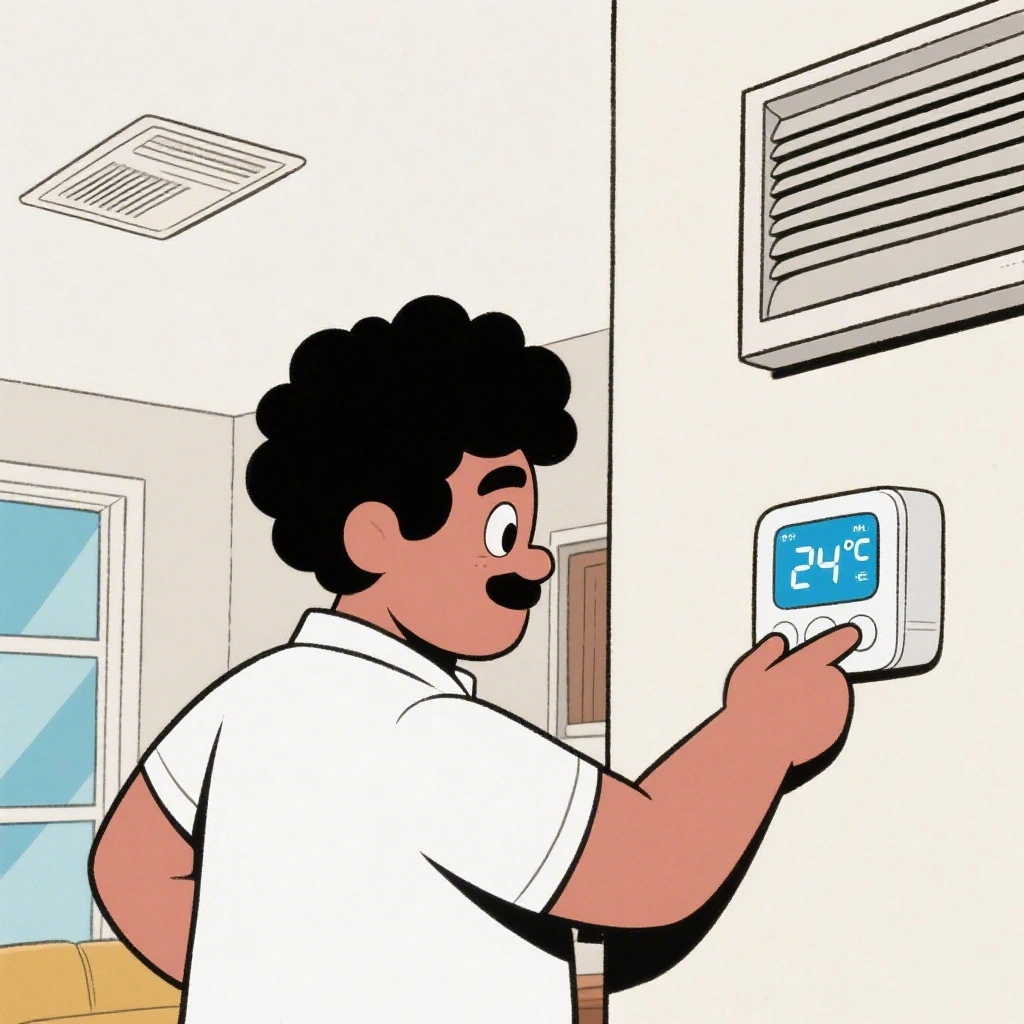 A wall-mounted split system air conditioner — the most cost-effective way to heat and cool a room in Melbourne, typically costing $0.06-$0.18 per hour depending on load and tariff.