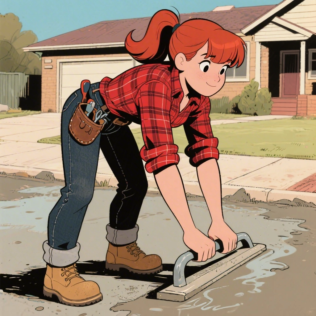 A newly built concrete retaining wall in a Melbourne backyard with Reno Rick and Safety Sally review