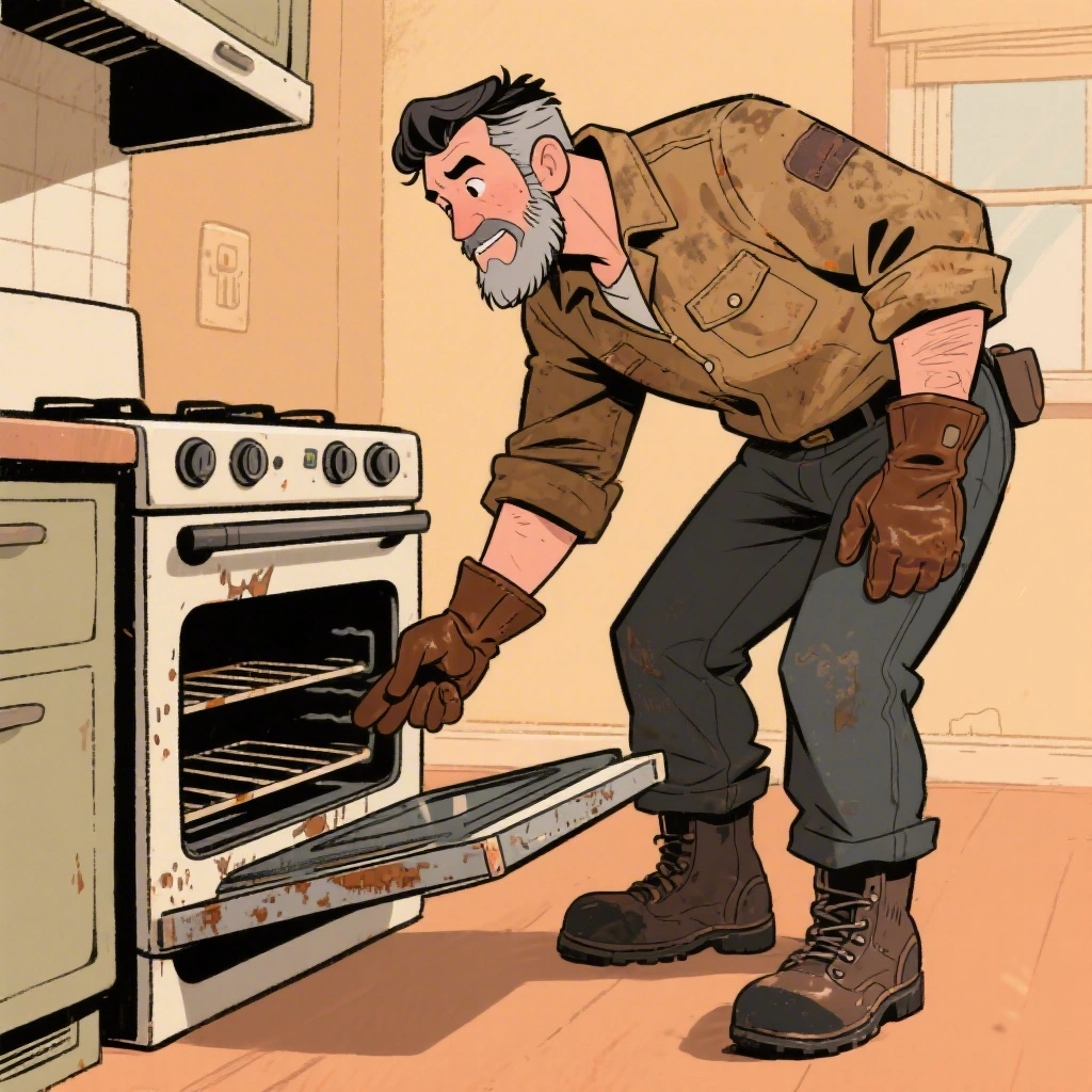 Illustration for Oven Lifespan and Age Considerations