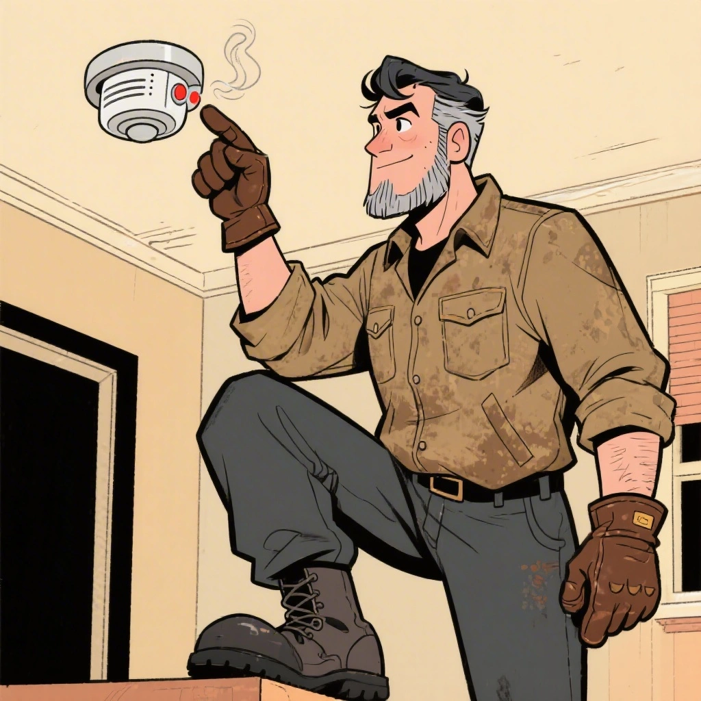 Illustration for Smoke Alarm Maintenance & Compliance