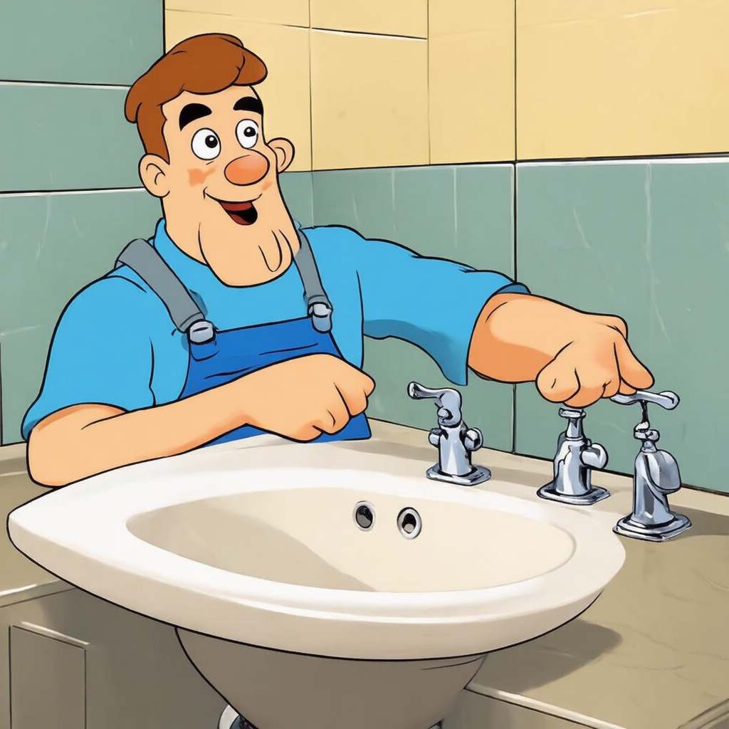 Using a plunger on a blocked kitchen sink drain