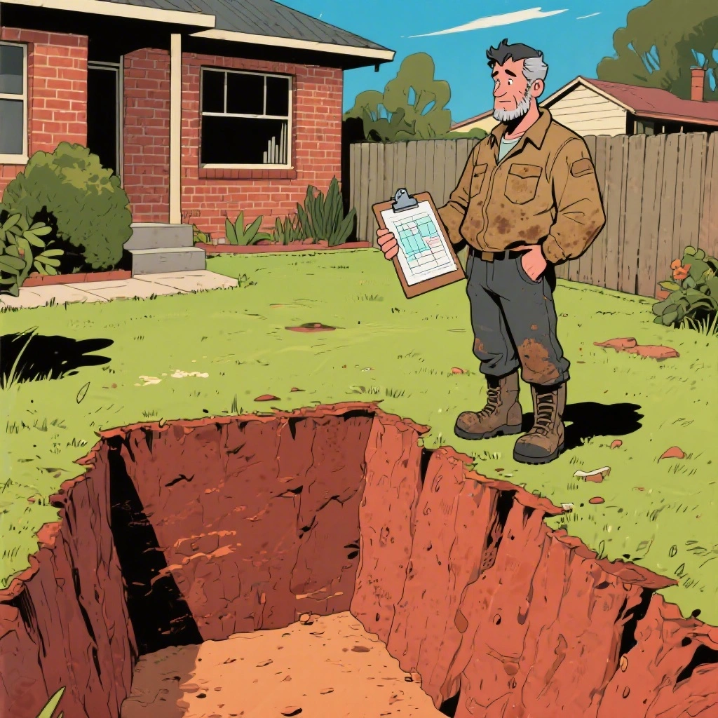 Checking a pool gate self-closing mechanism — Victorian law requires pool gates to open away from the pool and close and latch automatically from any position, with the latch at least 1.5m above ground or on the pool side.