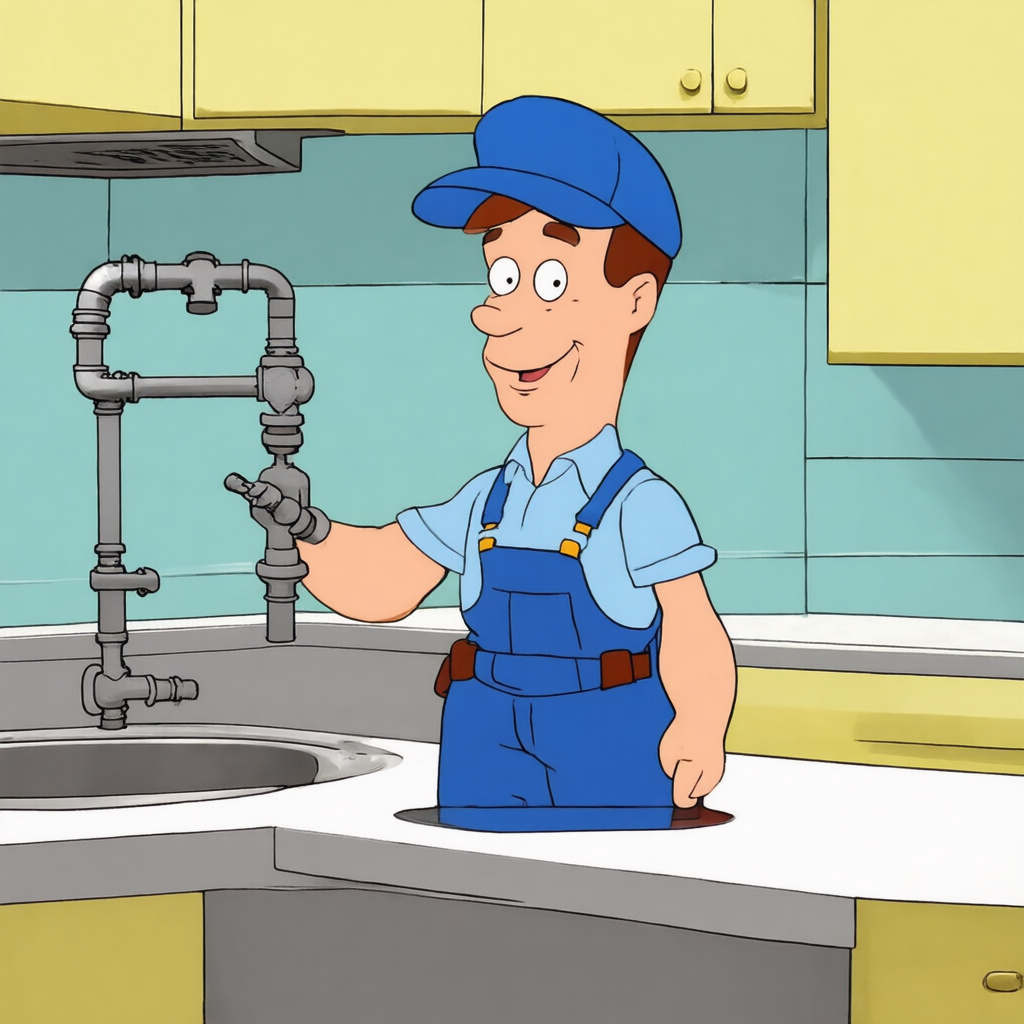 Removing tap cap with screwdriver